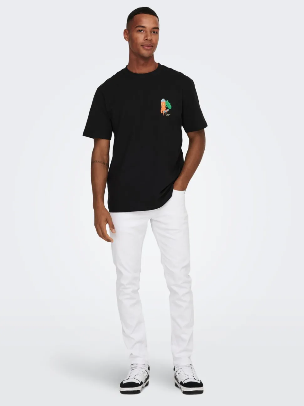 ONSLOOM Medelhög midja Slim Fit Jeans