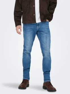 ONSLOOM Medelhög midja Slim Fit Jeans