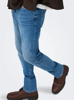 ONSLOOM Medelhög midja Slim Fit Jeans