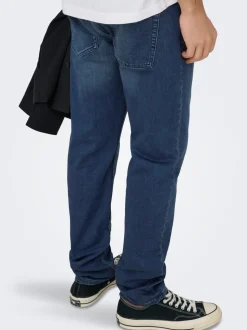 ONSLOOM Medelhög midja Slim Fit Jeans