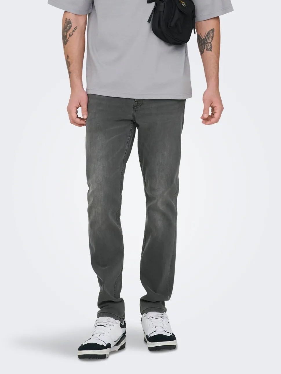 ONSLOOM Medelhög midja Slim Fit Jeans