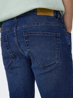 ONSLOOM Medelhög midja Slim Fit Jeans
