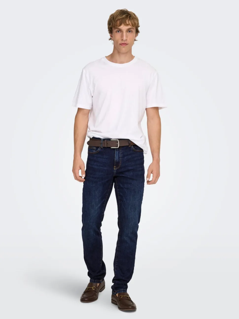 ONSLOOM Medelhög midja Slim Fit Jeans