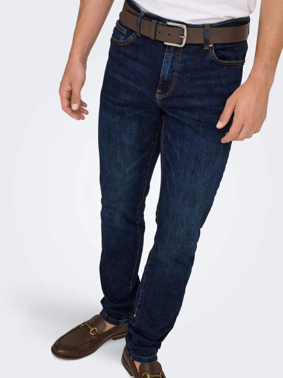 ONSLOOM Medelhög midja Slim Fit Jeans
