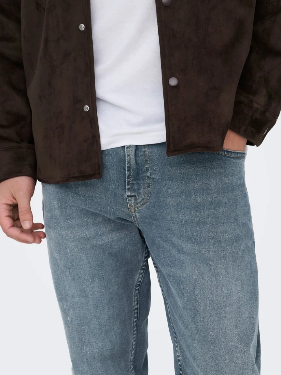 ONSLOOM Medelhög midja Slim Fit Jeans