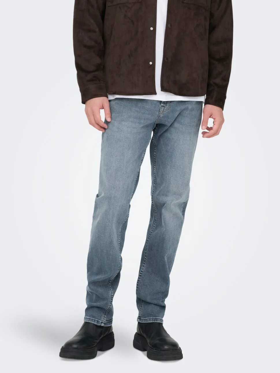 ONSLOOM Medelhög midja Slim Fit Jeans