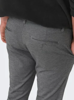 ONSMARK Avsmalnande passform - beskuren Chinos