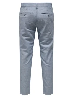 ONSMARK Avsmalnande passform Linne Chinos