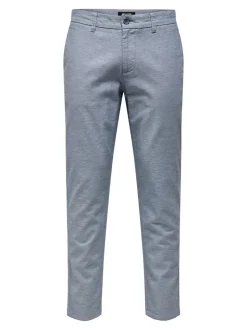 ONSMARK Avsmalnande passform Linne Chinos