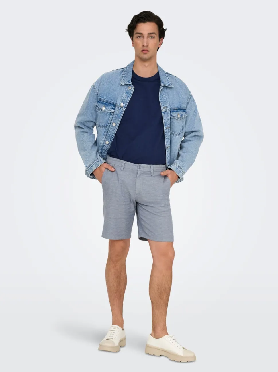 ONSMARK Normal passform Linne Shorts