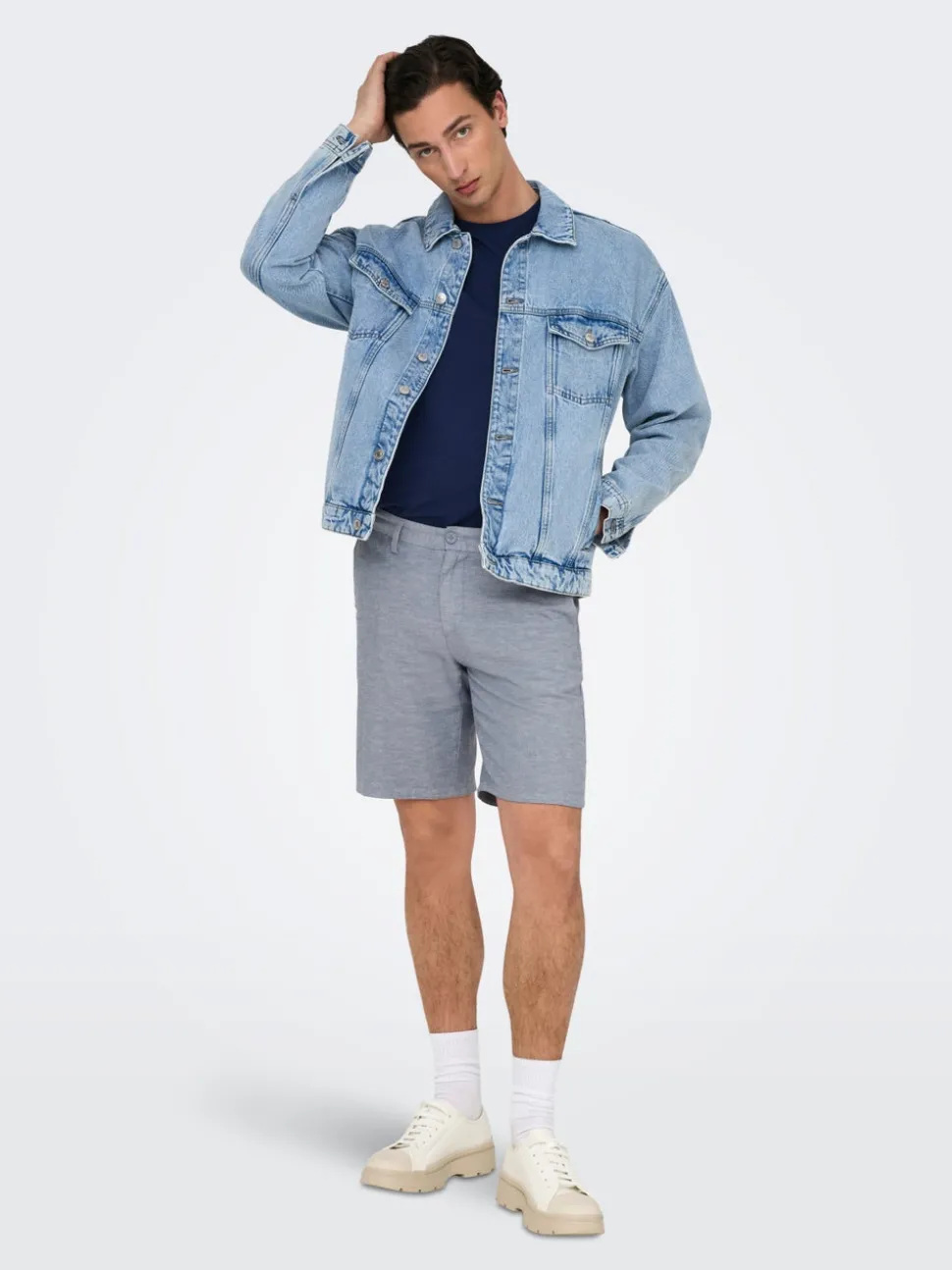 ONSMARK Normal passform Linne Shorts