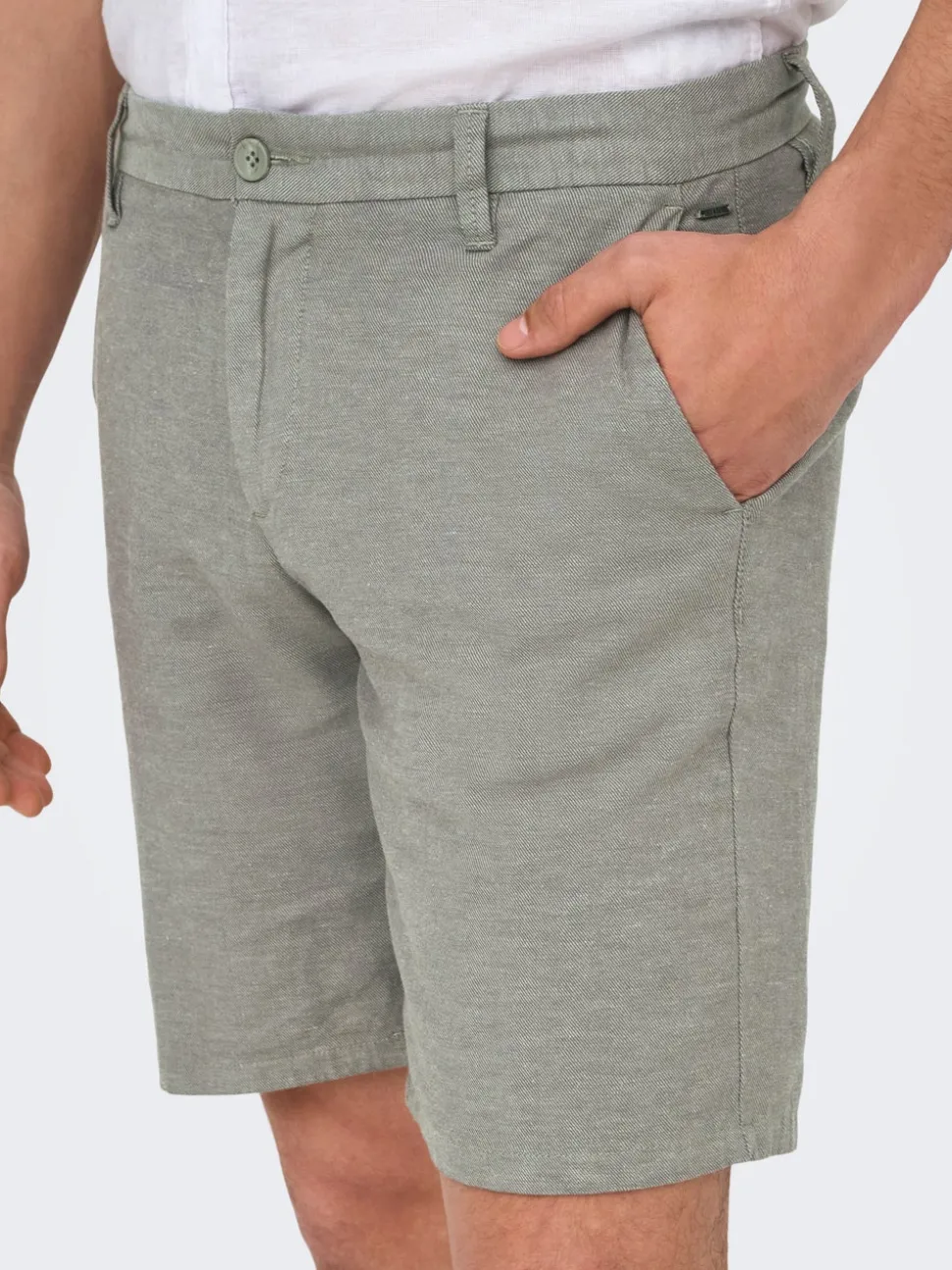 ONSMARK Normal passform Linne Shorts