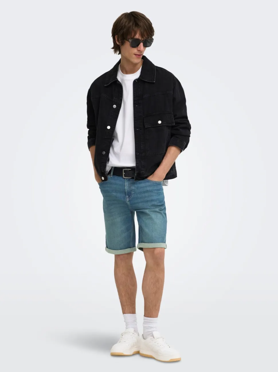 ONSPLY Medelhög midja Normal passform Shorts