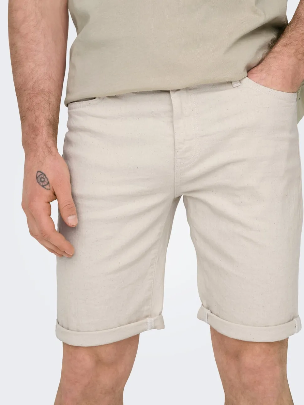 ONSPLY Medelhög midja Normal passform Shorts
