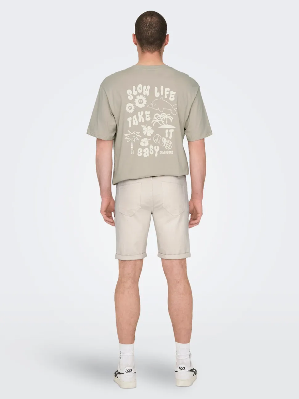 ONSPLY Medelhög midja Normal passform Shorts