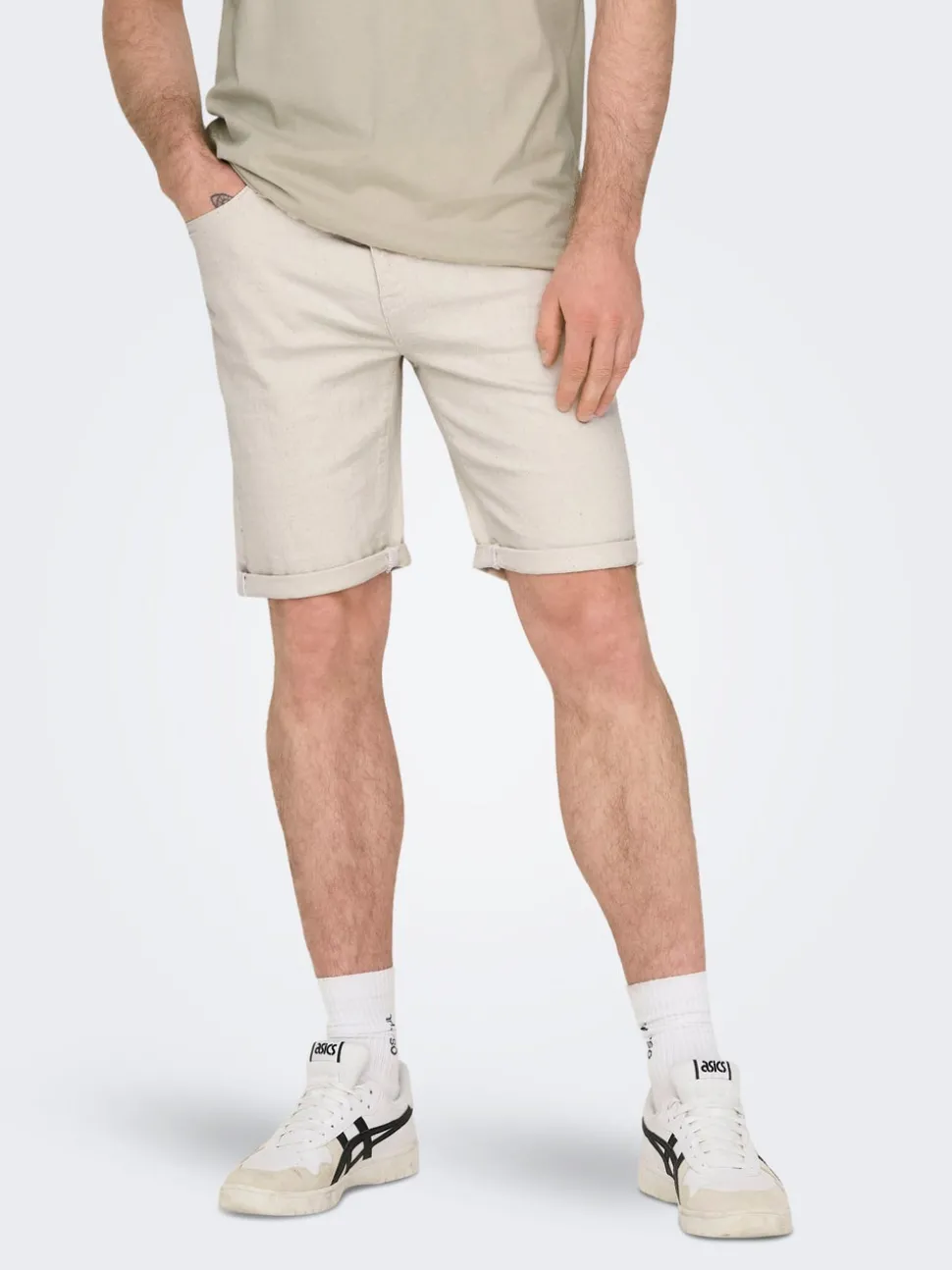 ONSPLY Medelhög midja Normal passform Shorts