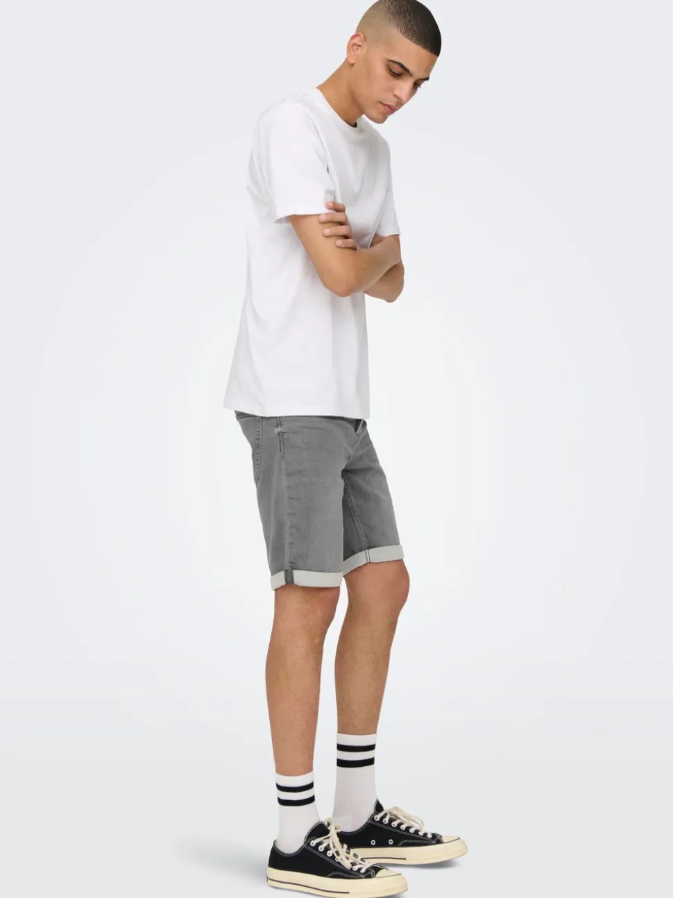 ONSPLY Medelhög midja Normal passform Shorts