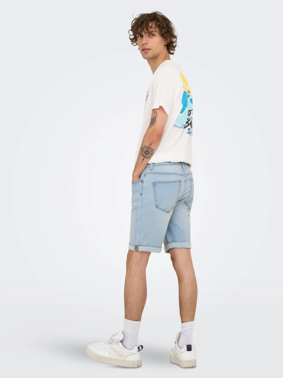 ONSPLY Medelhög midja Normal passform Shorts