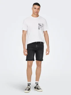 ONSPLY Medelhög midja Normal passform Shorts