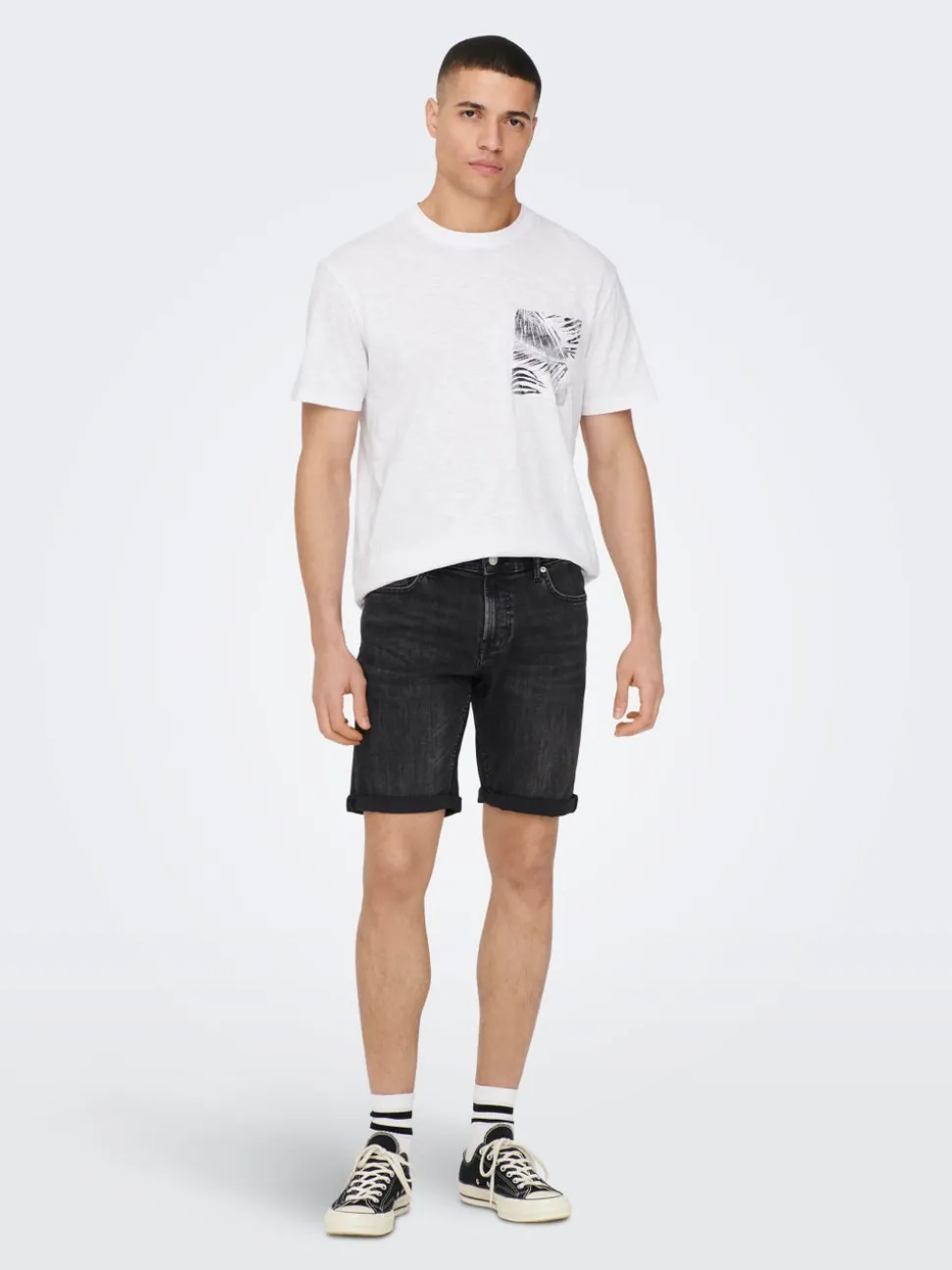 ONSPLY Medelhög midja Normal passform Shorts