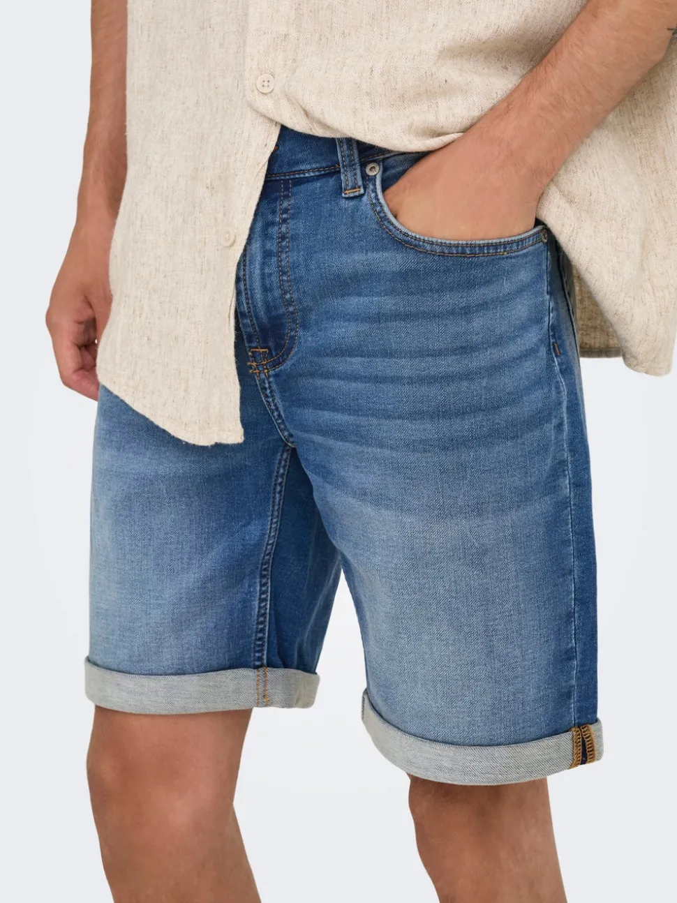 ONSPLY Medelhög midja Normal passform Shorts