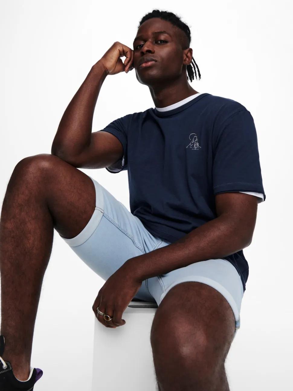 ONSPLY Medelhög midja Normal passform Shorts