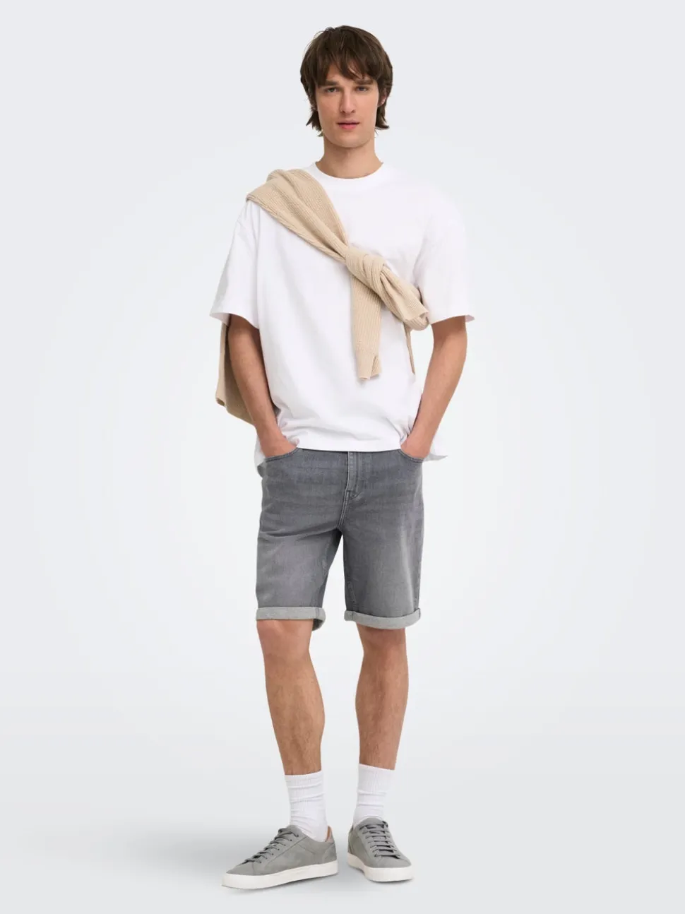 ONSPLY Medelhög midja Normal passform Shorts