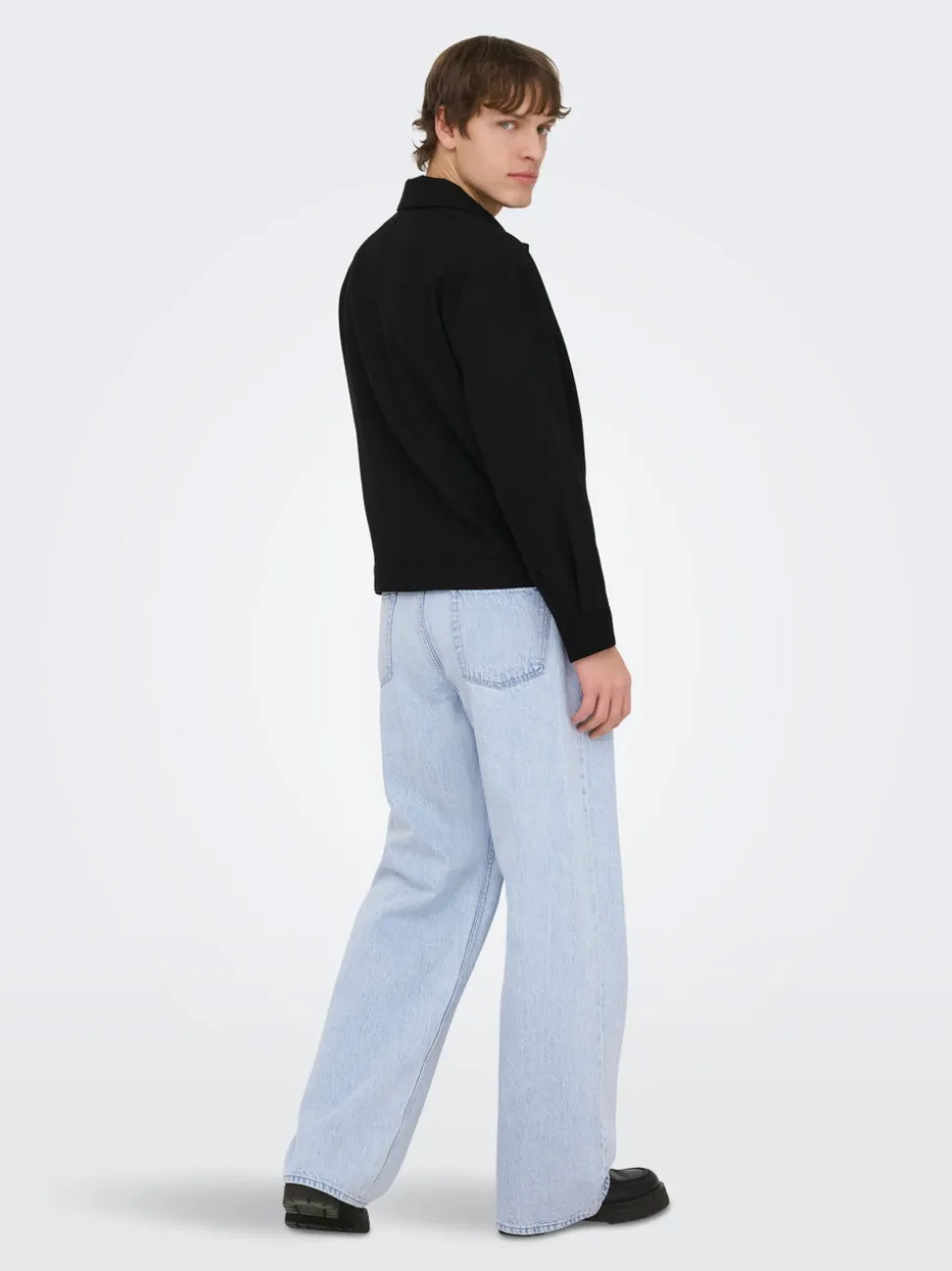 ONSREMI Medelhög midja Barrel-passform Jeans