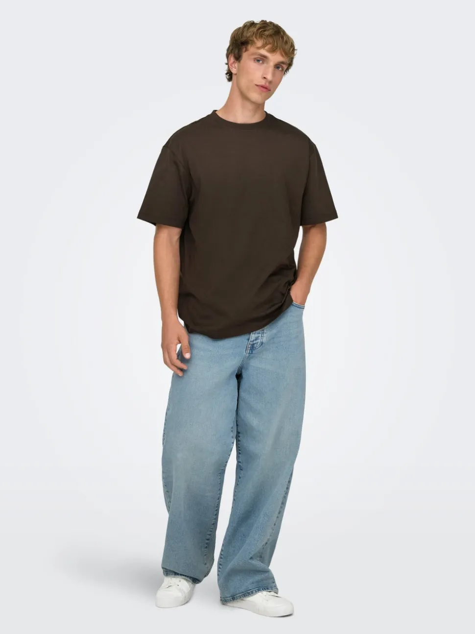 ONSREMI Medelhög midja Vida ben Stretch Jeans