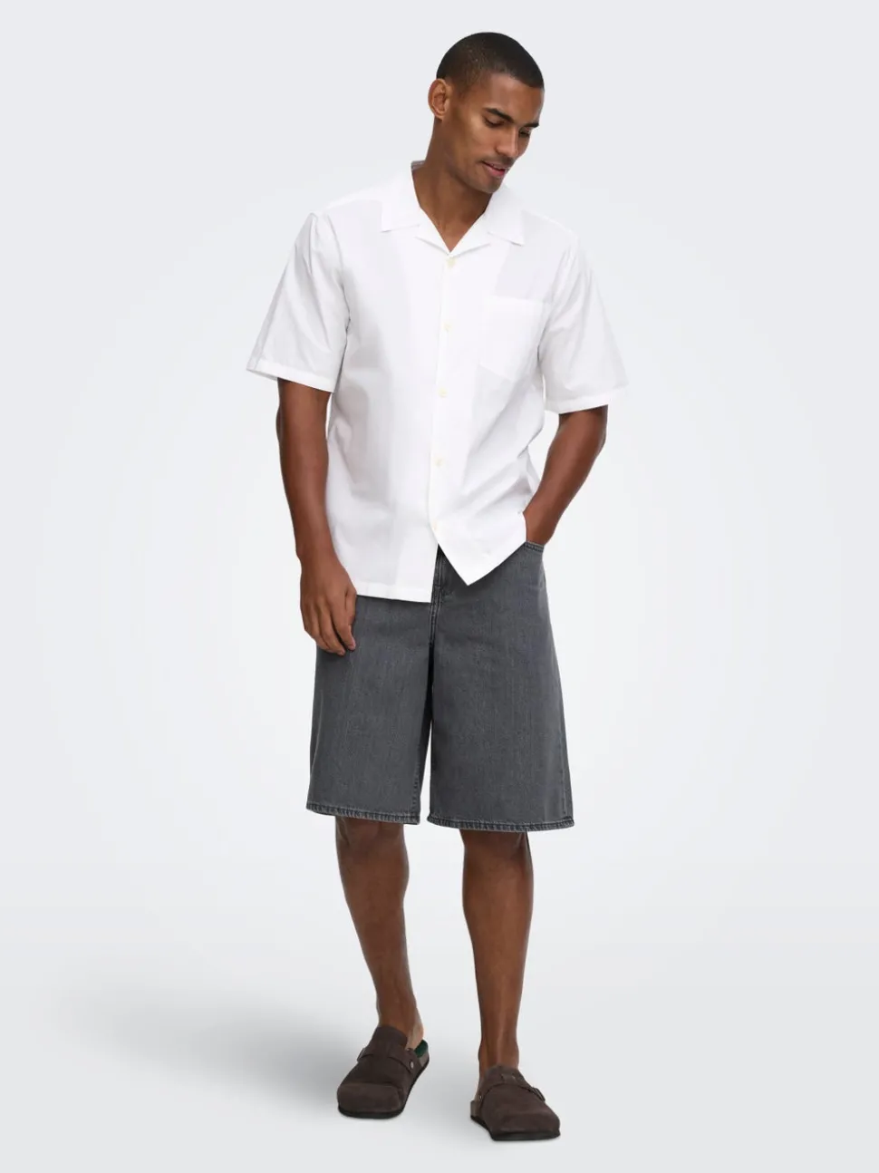 ONSREMI Medelhög midja Vida ben Shorts