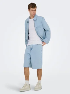 ONSREMI Medelhög midja Vida ben Shorts