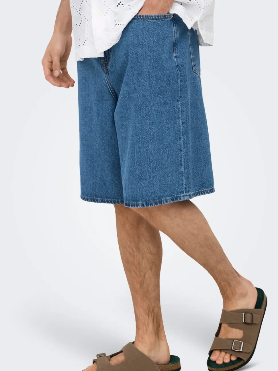 ONSREMI Medelhög midja Vida ben Shorts