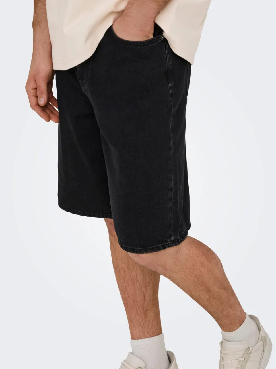 ONSREMI Medelhög midja Vida ben Shorts