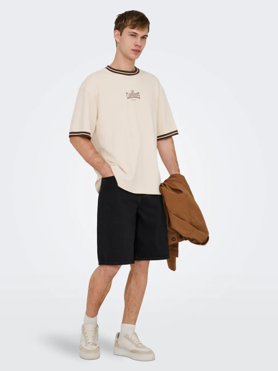 ONSREMI Medelhög midja Vida ben Shorts