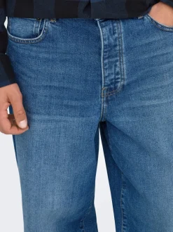ONSREMI Medelhög midja Vida ben Stretch Jeans