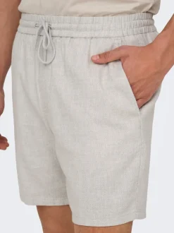 ONSTEL Normal passform Linne Shorts
