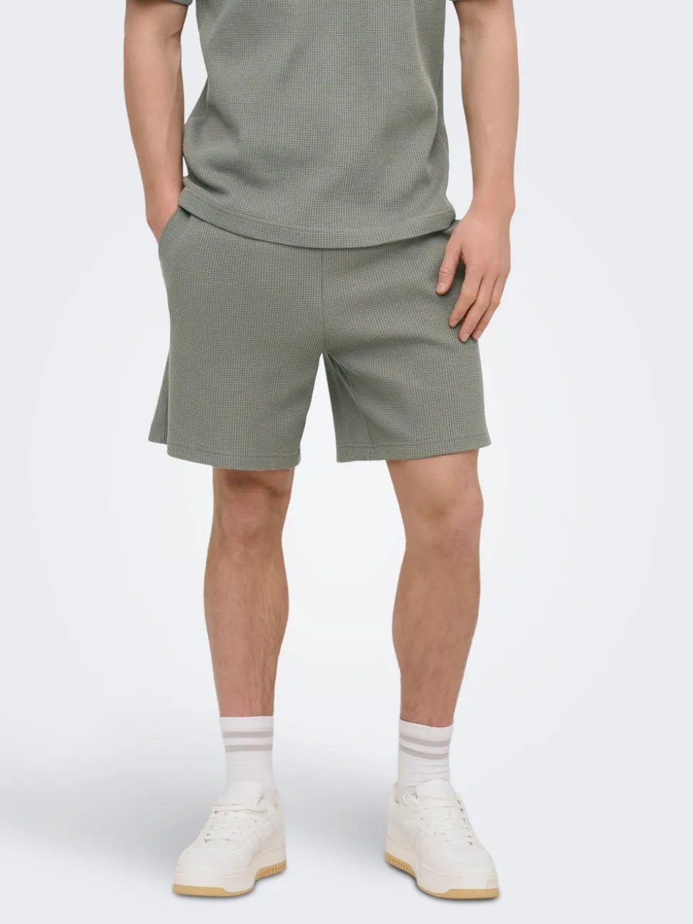 ONSTOBIE Hög midja Lös passform Shorts