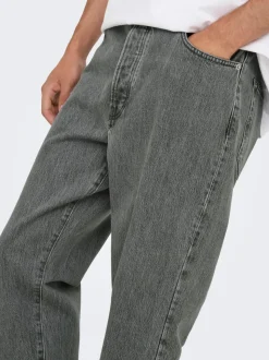 ONSTYE Medelhög midja Lös passform Jeans