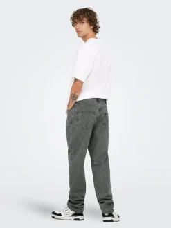 ONSTYE Medelhög midja Lös passform Jeans