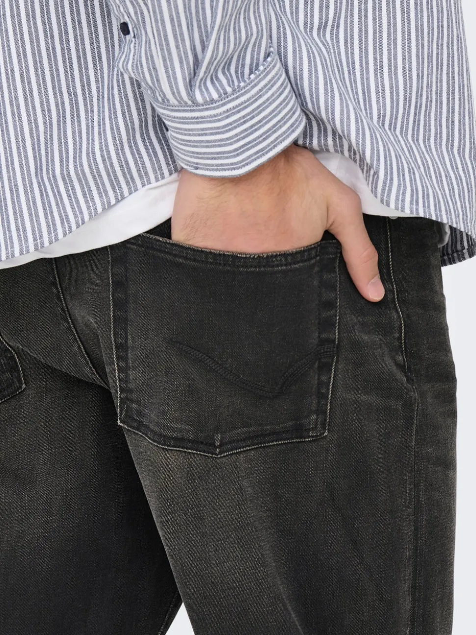 ONSWEFT Låg midja Normal passform Jeans