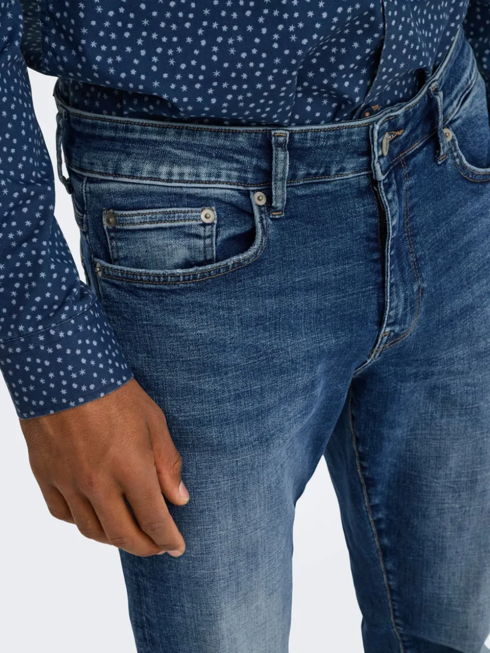 ONSWEFT Medelhög midja Normal passform Jeans