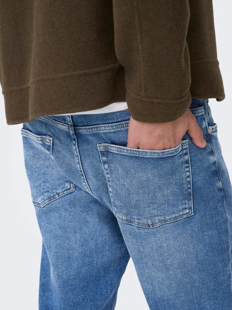 ONSWEFT Medelhög midja Normal passform Jeans
