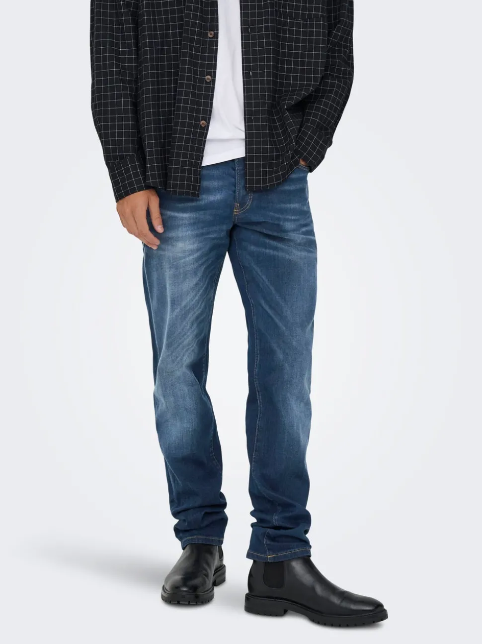 ONSWEFT Medelhög midja Normal passform Jeans