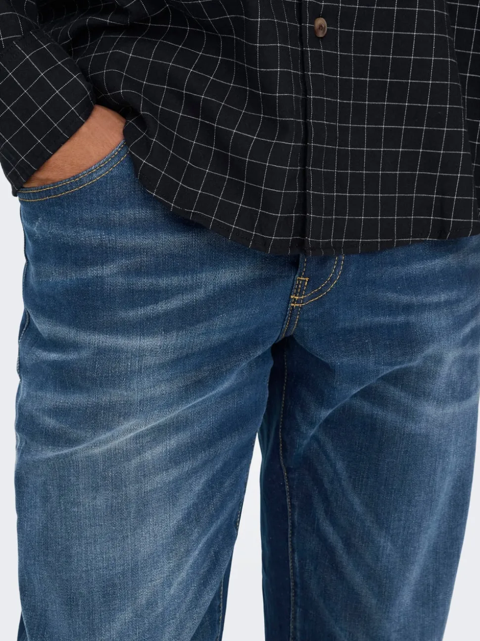 ONSWEFT Medelhög midja Normal passform Jeans