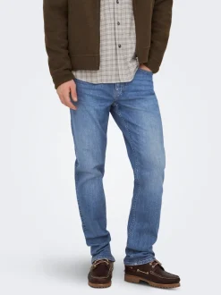 ONSWOLF Medelhög midja Normal passform Jeans