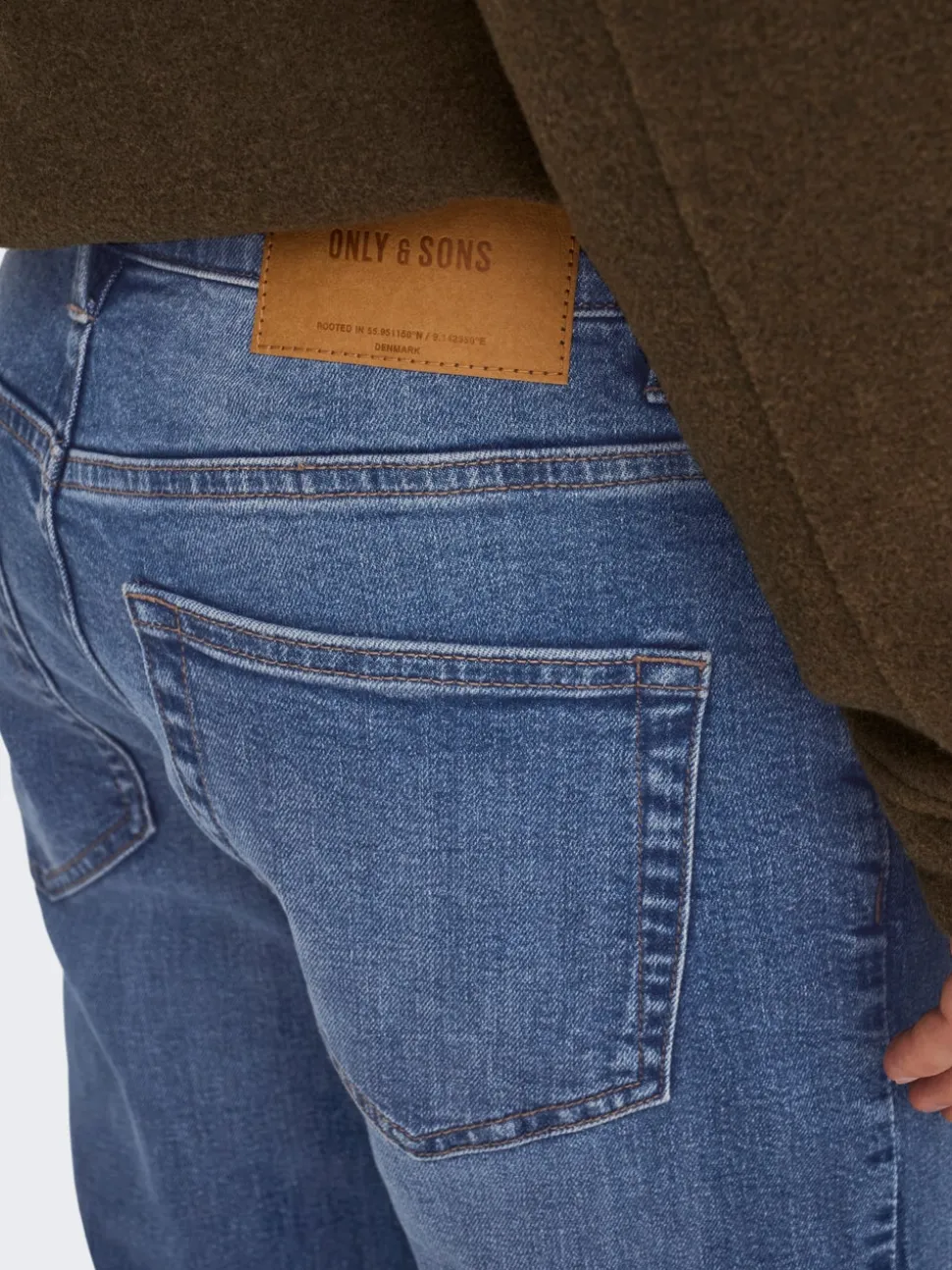 ONSWOLF Medelhög midja Normal passform Jeans