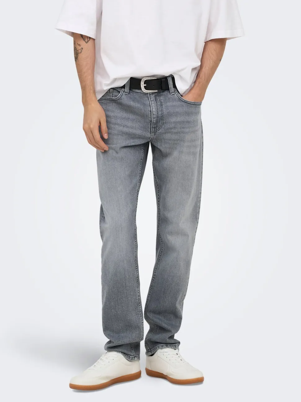 ONSWOLF Medelhög midja Normal passform Jeans