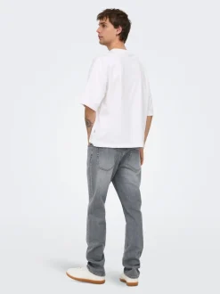 ONSWOLF Medelhög midja Normal passform Jeans