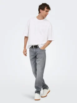 ONSWOLF Medelhög midja Normal passform Jeans