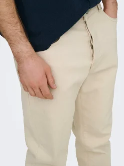 ONSYOKE Medelhög midja Avsmalnande passform Jeans